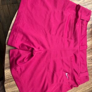 Nike Women's Bright Red Athletic Shorts